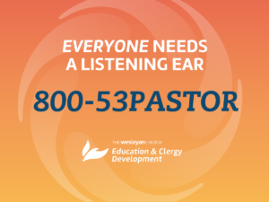 Toll-Free Clergy Care Number—800-53PASTOR